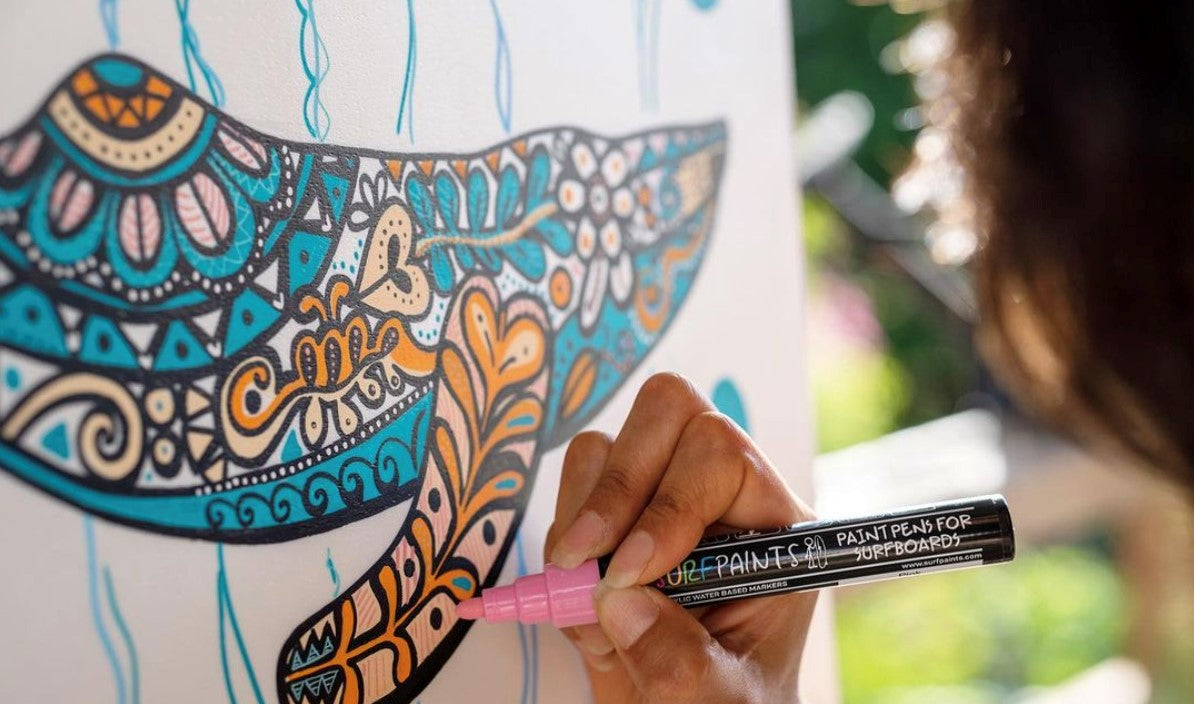 Surfpaints for painting your surfboard Primary not required