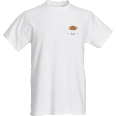T-Shirts with different colours, sizes and designs from the last 25 years