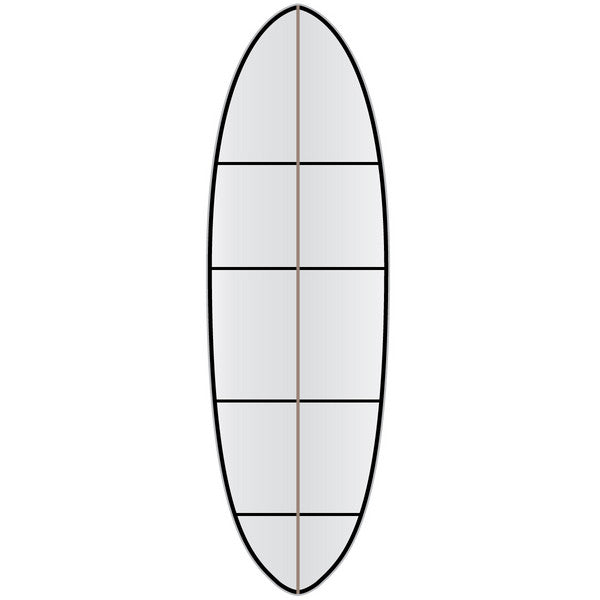 Versa Traction clear DECK grip tape for surfboards