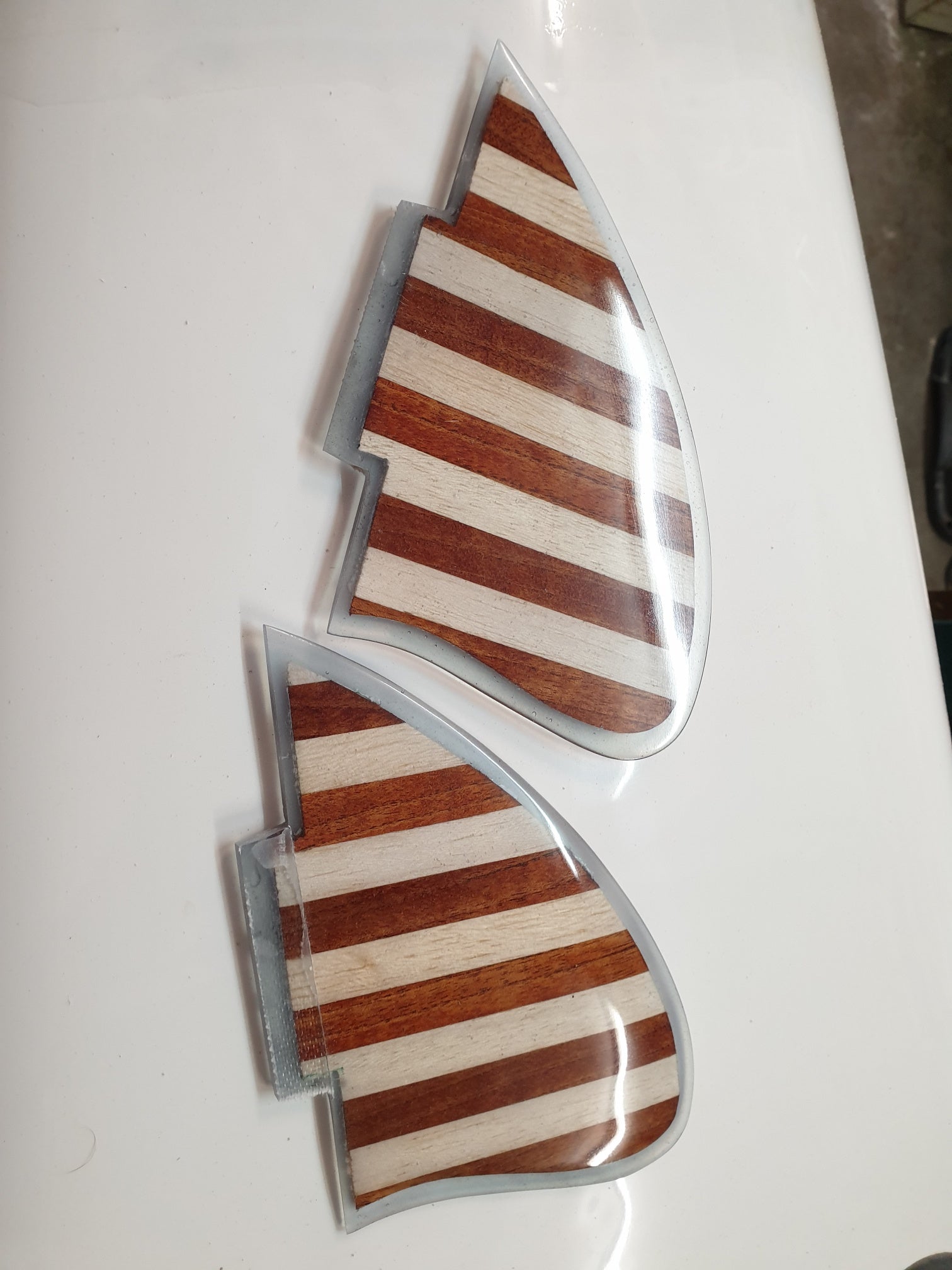 Fish Board Keel Timber Fins
