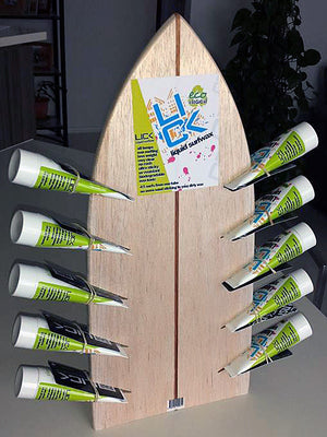 NEW Lick liquid surfboard wax eco friendly economical longlasting no rash